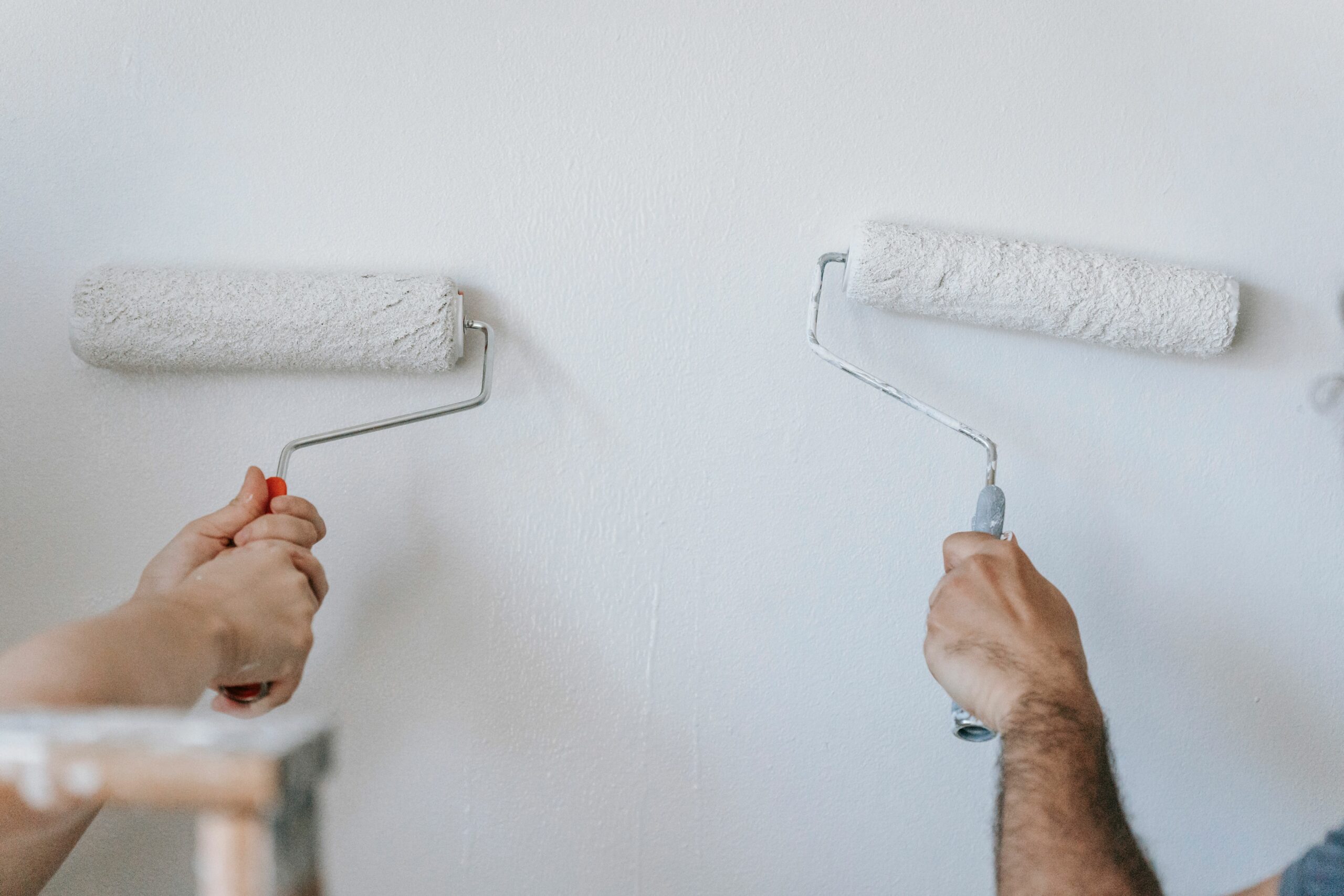 Travaux de rénovation intérieure dans une maison à Bruxelles